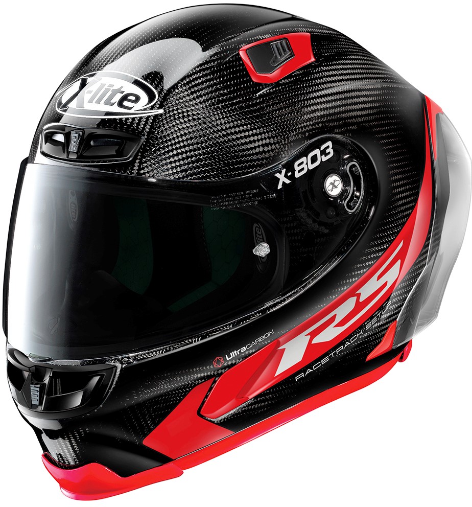 X-Lite Hjälm X-803RS Ultra Carbon Hot Lap Röd