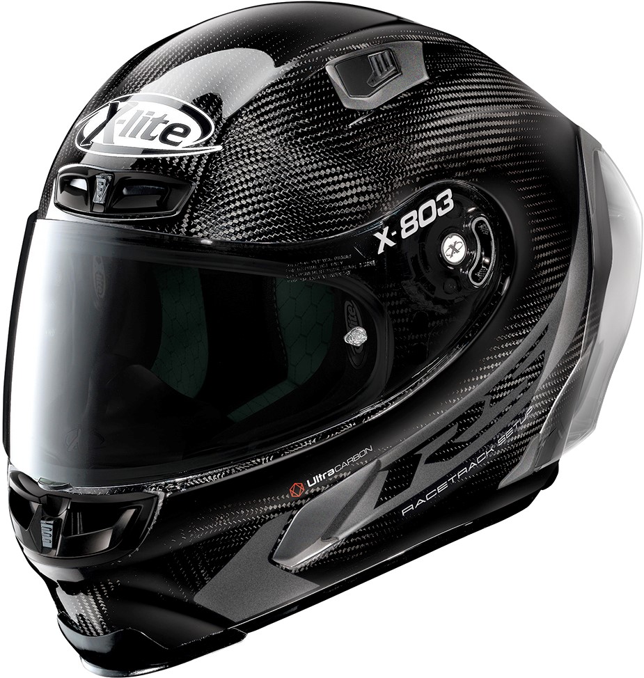 X-Lite Hjälm X-803RS Ultra Carbon Hot Lap Silver