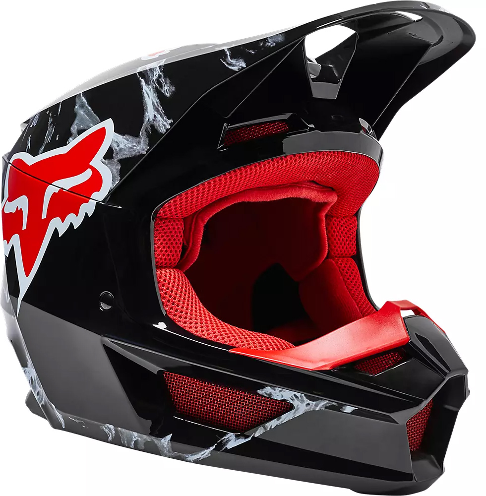 Fox Crosshjälm V1 Karerra Svart bild 5