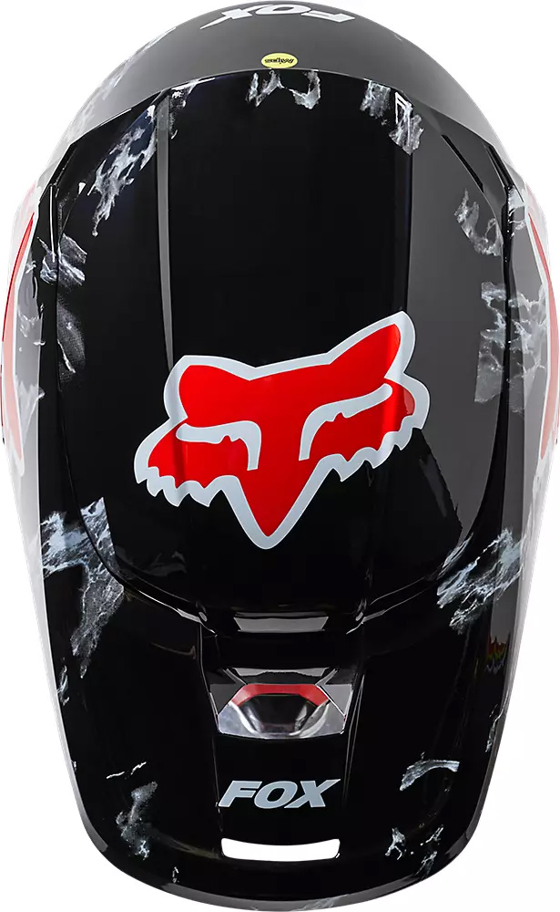 Fox Crosshjälm V1 Karerra Svart bild 4