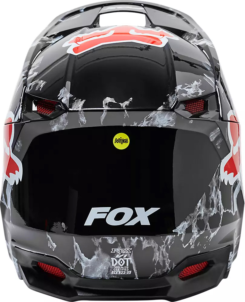 Fox Crosshjälm V1 Karerra Svart bild 3