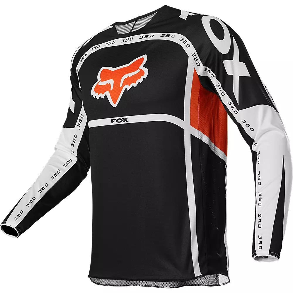 Fox Crosströja 360 Dvide Svart/Vit/Orange