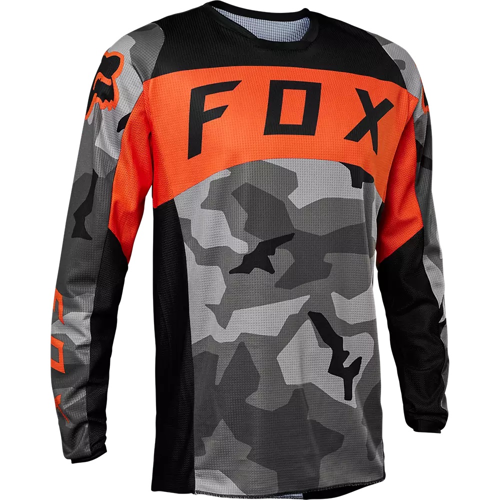 Fox Crosströja 180 BNKR Grå/Orange Camo