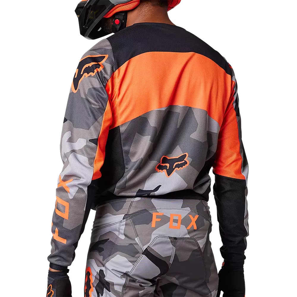 Fox Crosströja 180 BNKR Grå/Orange Camo bild 2