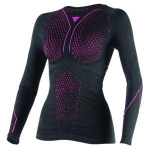Dainese Tröja Långärmad D-Core Svart/Rosa (Dam)