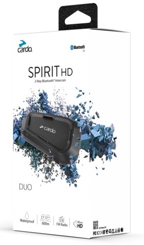 Cardo Intercom Spirit HD För 2st Hjälmar