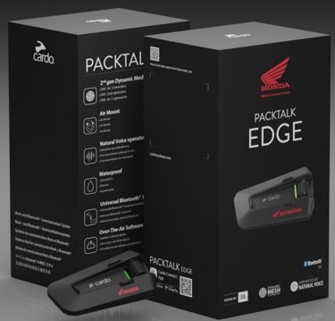 Cardo Intercom Packtalk Edge (HONDA) För 1st Hjälm