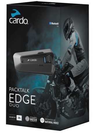Cardo Intercom Packtalk Edge För 2st Hjälmar