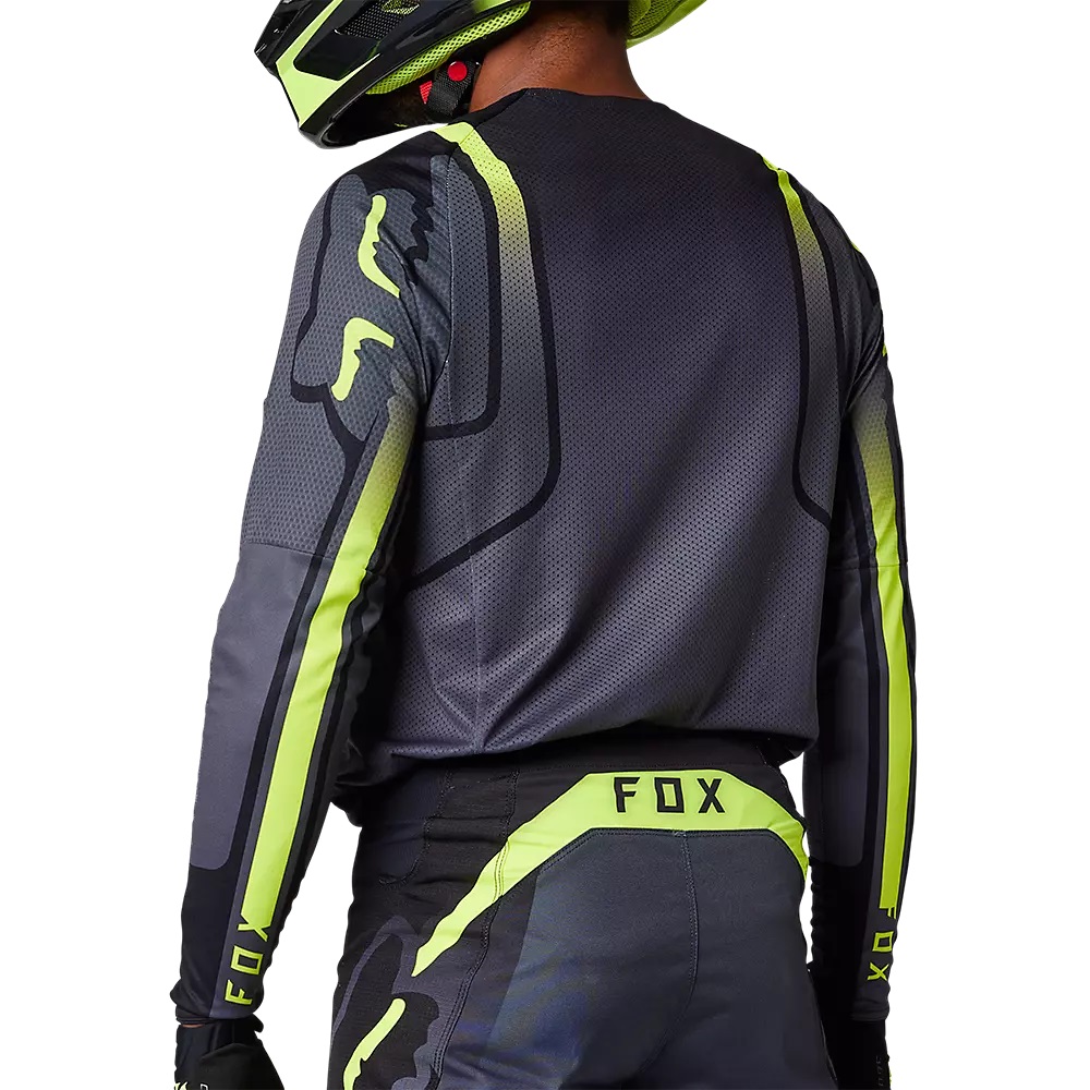 Fox Crosströja 360 Vizen Svart/Grå/Fluogul bild 2