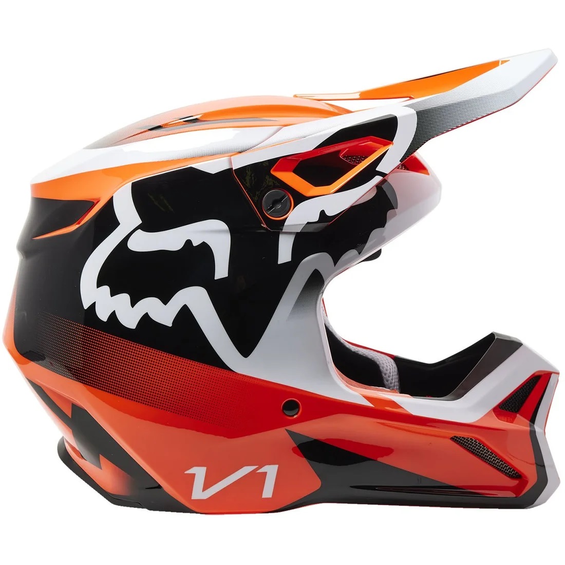 Fox Crosshjälm V1 LEED Orange (Junior) bild 3