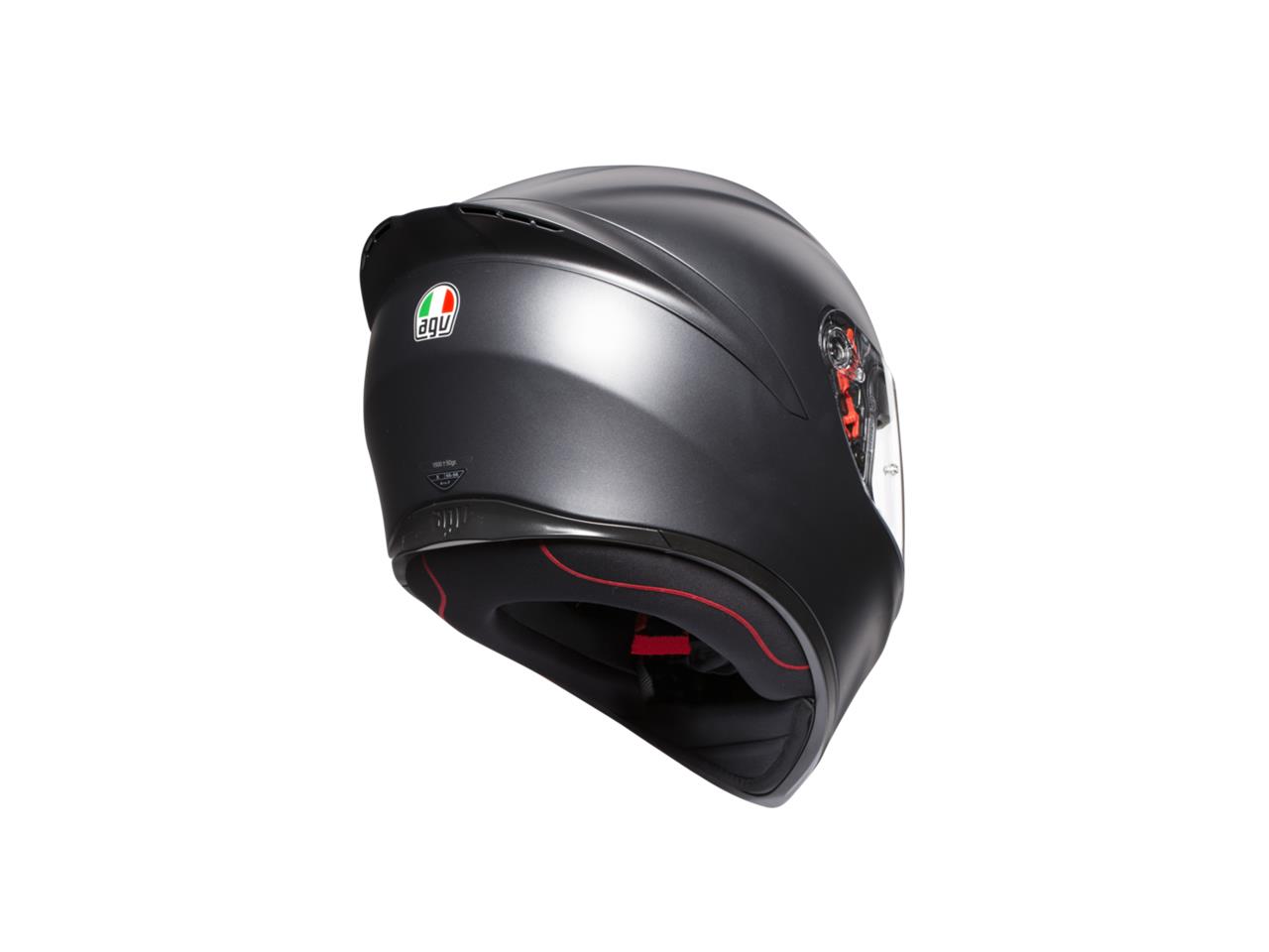 AGV Hjälm K1 Mattsvart bild 4