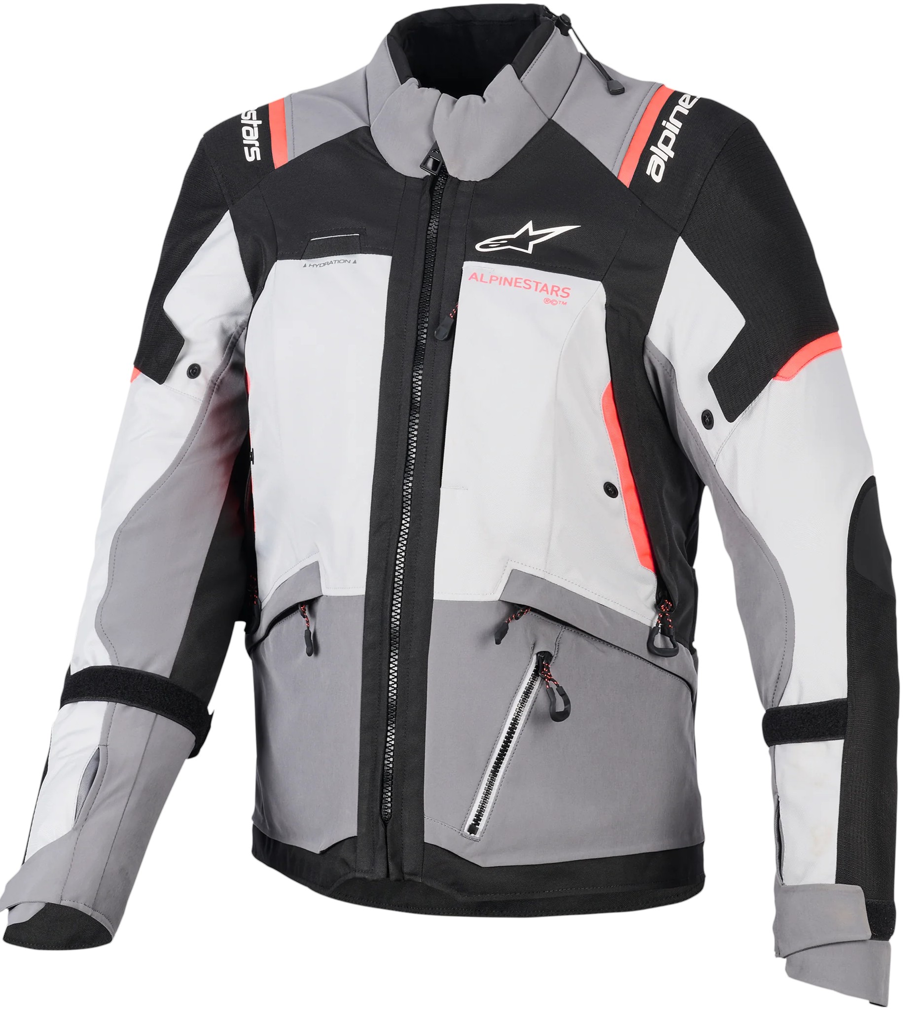 Alpinestars Allvädersjacka Dam Andes v4 Drystar® Grå/Röd