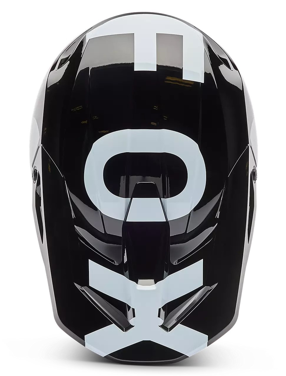 Fox Crosshjälm V1 SHIELD Svart bild 2