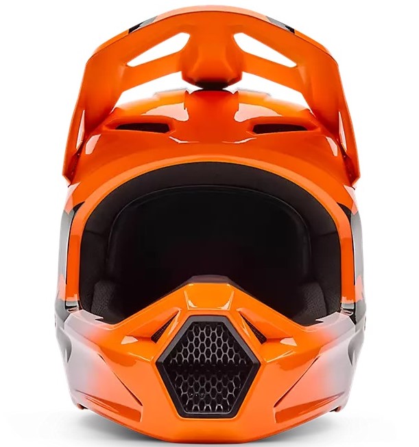 Fox Crosshjälm V1 SHIELD Fluo orange bild 3