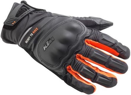 KTM Handske Tourrain WP V2 Svart/Orange