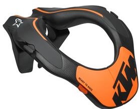 KTM Nackskydd Junior V2 Orange/Svart