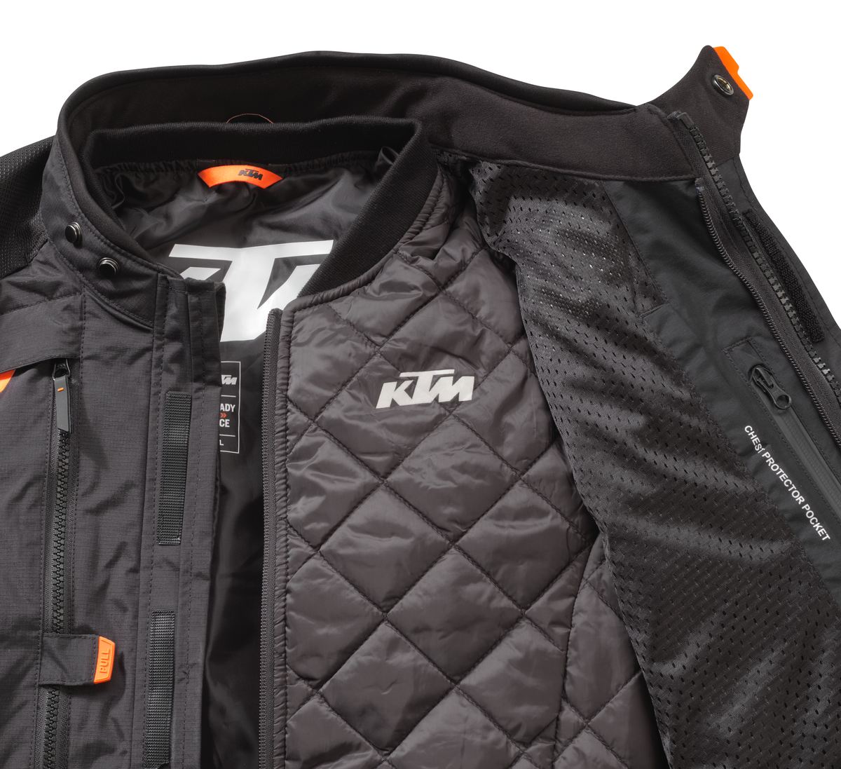 KTM Allvädersjacka Terra Svart bild 4