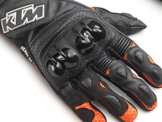 KTM Skinnhandske SP-2 V3 Svart/Orange bild 2