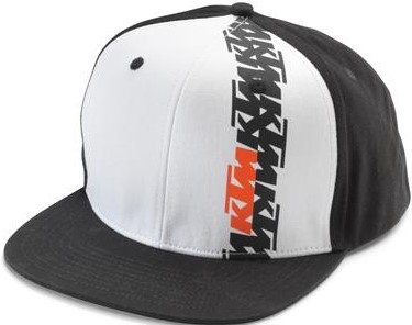 KTM Keps Radical Svart/Vit