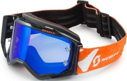 KTM Crossglasögon Prospect - Blått spegelglas