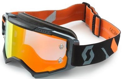 KTM Crossglasögon Fury Svart/Orange