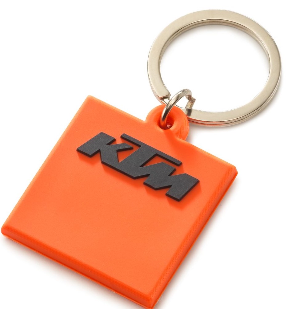 KTM Nyckelring Logo Orange (Gummi)