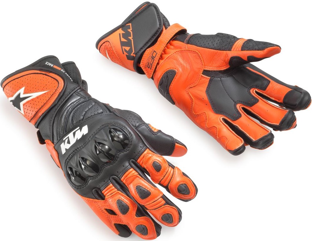 KTM Skinnhandske GP Plus R V2 Svart/Orange