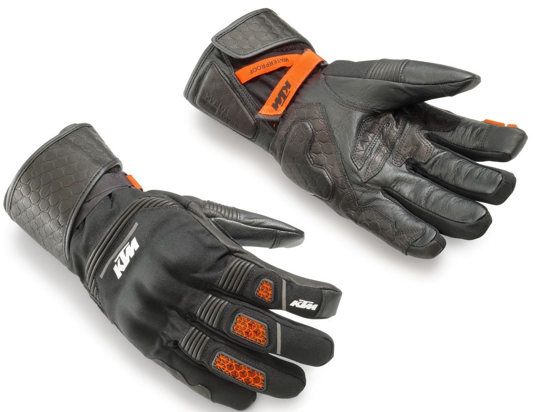 KTM Handske Adventure S WP V2 Svart/Orange bild 2