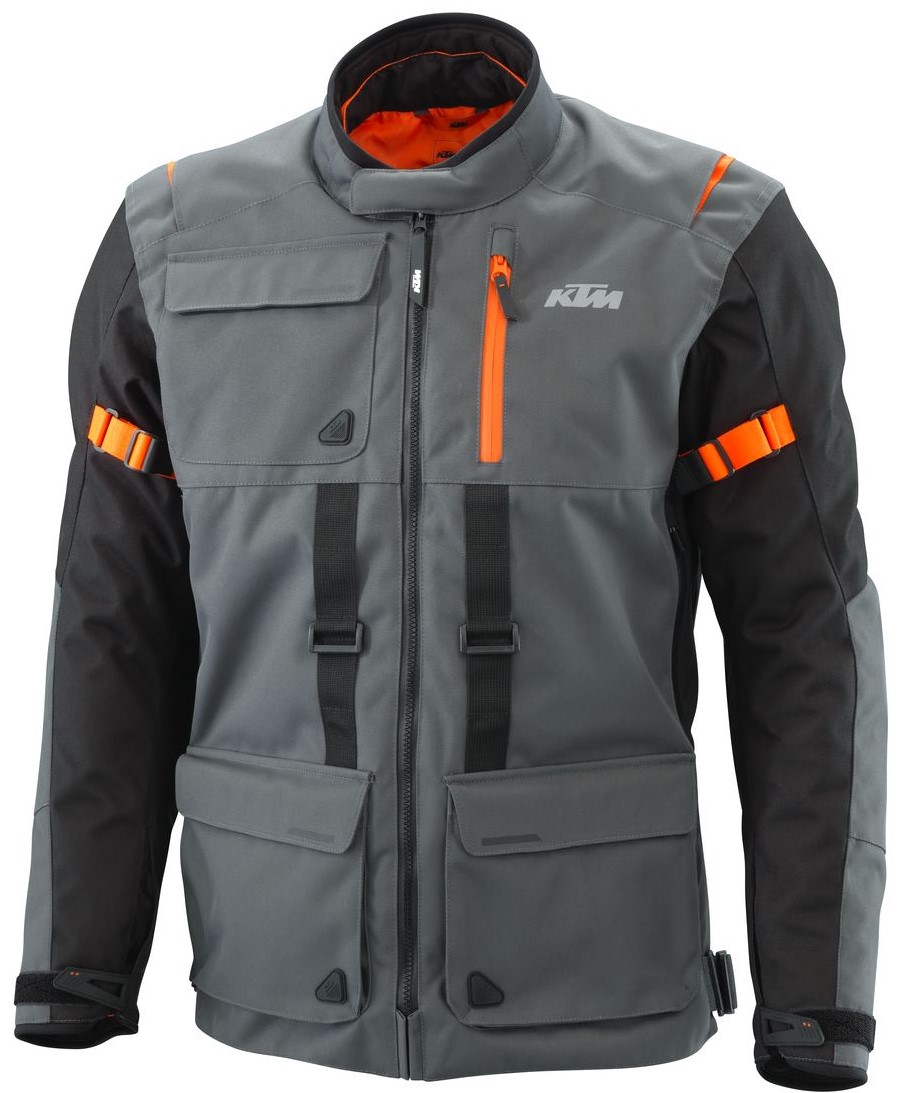 KTM Allvädersjacka Tourrain WP V2 Grå/Svart