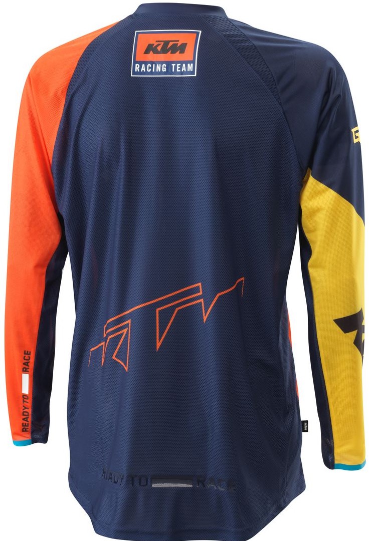 KTM Crosströja Gravity-FX Replica Blå/Orange/Gul bild 2