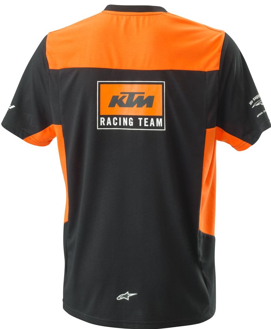 KTM T-Shirt Team Svart/Orange bild 2