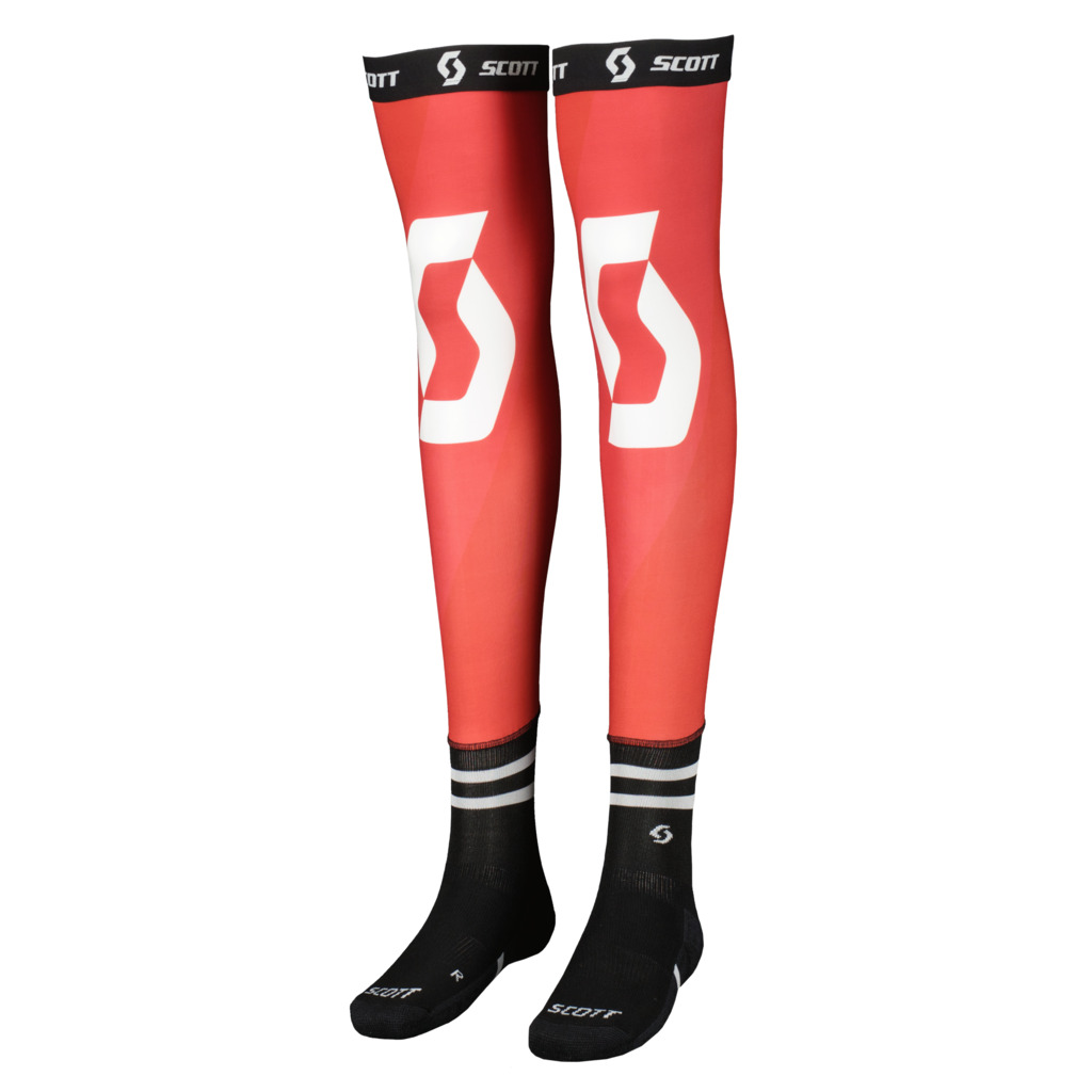 Scott Strumpor Kneebrace Röd/Svart