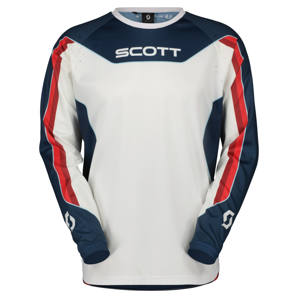 Scott Crosströja Evo Dirt Blå/Röd/Vit
