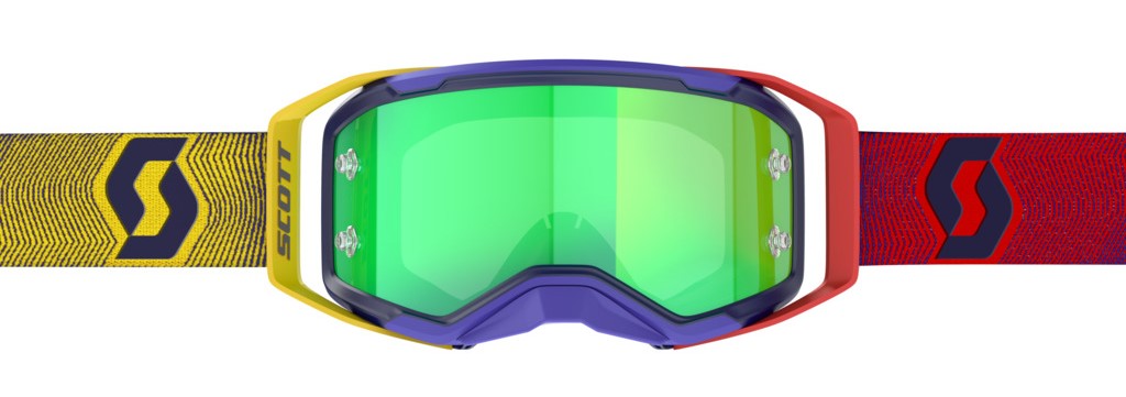 Scott Crossglasögon Prospect 2.0 Röd/Gul - Grönt spegelglas bild 2