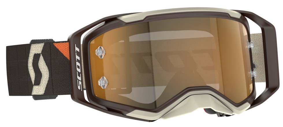 Scott Crossglasögon Prospect 2.0 Brun/Beige - AMP Guld spegelglas