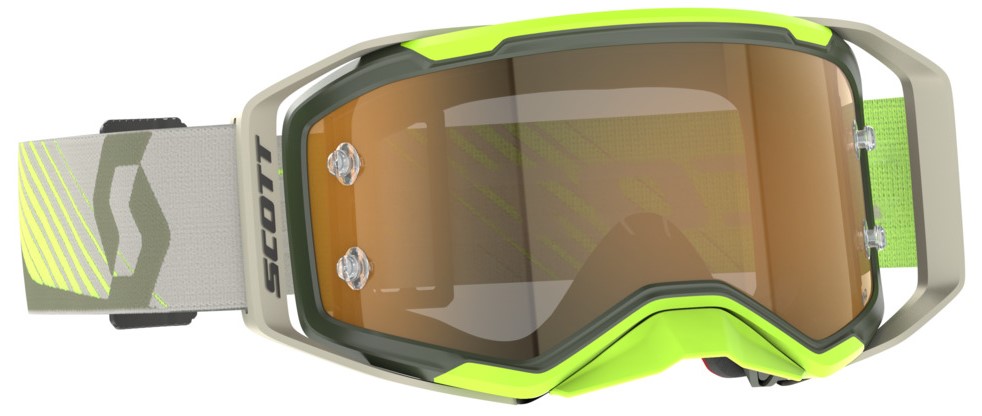 Scott Crossglasögon Prospect 2.0 Kaki/Gul  - AMP Guld spegelglas