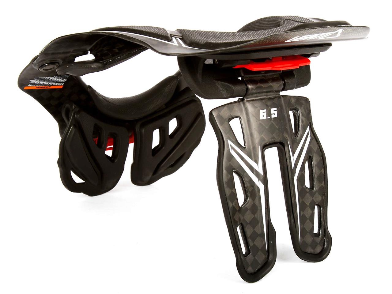Leatt Nackskydd GPX 6.5 Carbon/Svart  bild 3