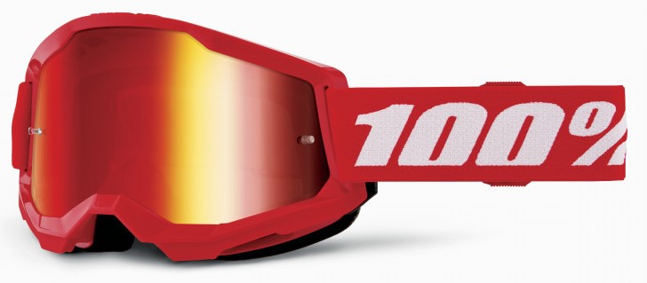 100% Crossglasögon Strata 2 Junior Röd - Rödspegel