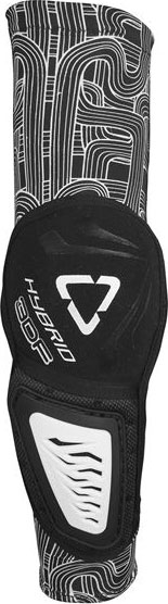 Leatt Armbågsskydd 3DF Hybrid Svart/Vit