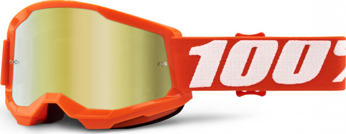 100% Crossglasögon Strata 2 Barn Orange - Guldspegel