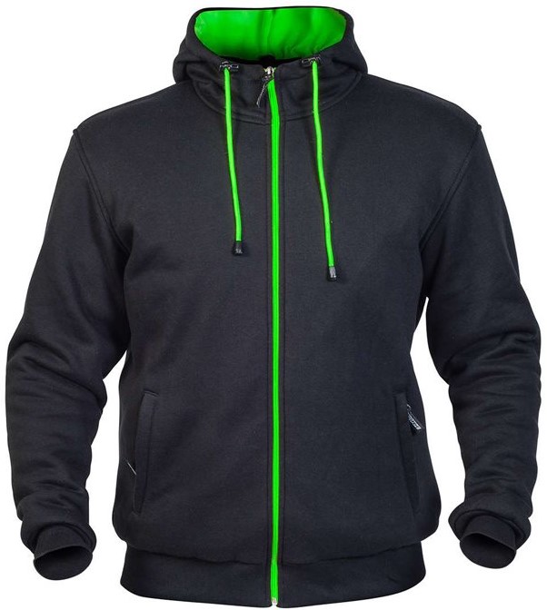 Twice Hoodie Robin Kevlar Svart/Grön