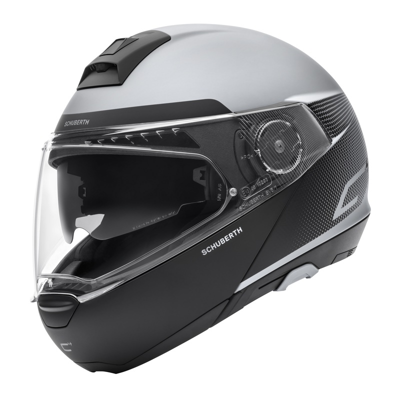Schuberth Hjälm Öppningsbar C4 Resonance Mattsvart/Grå 