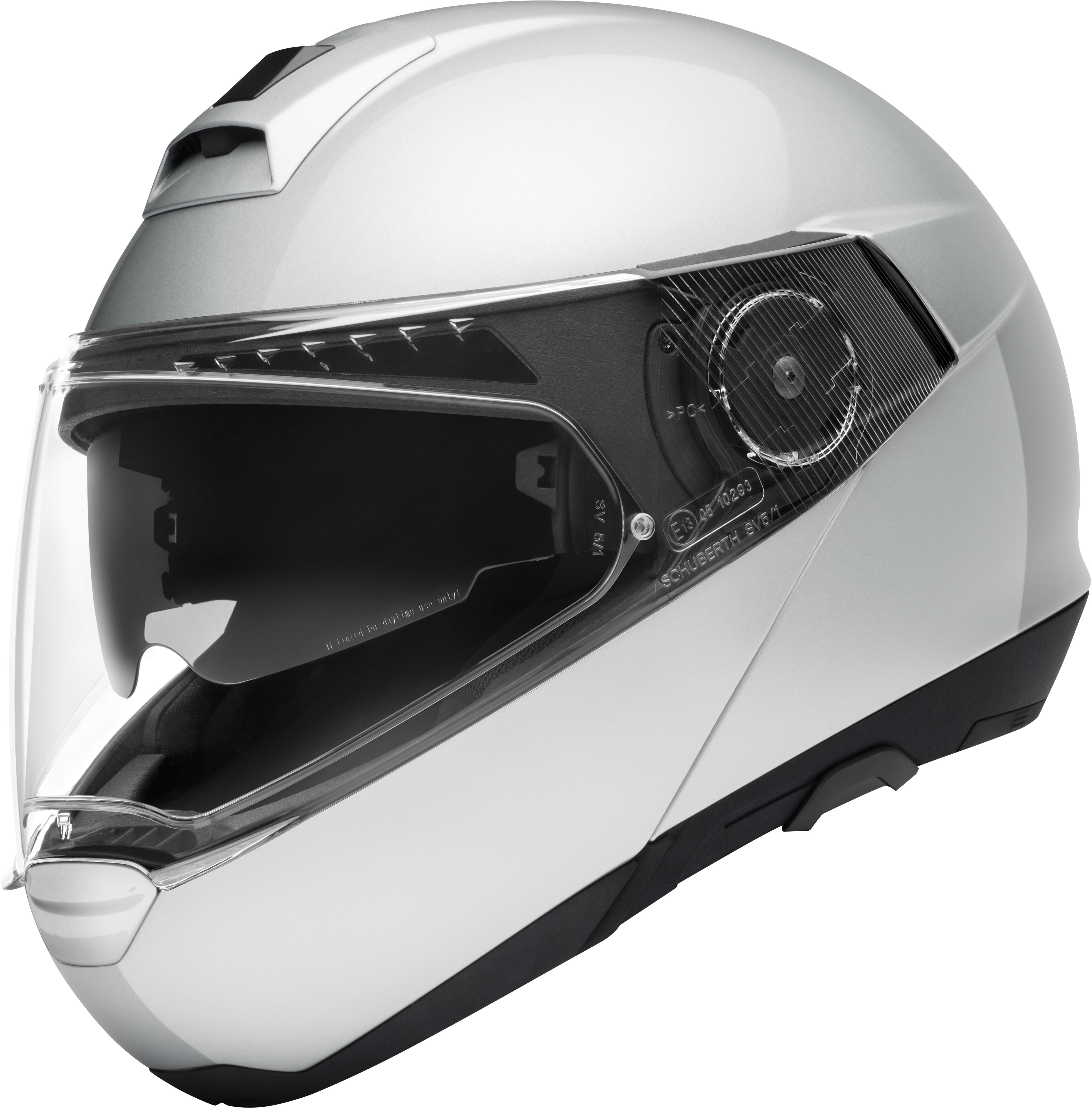 Schuberth Hjälm Öppningsbar C4 PRO Silver