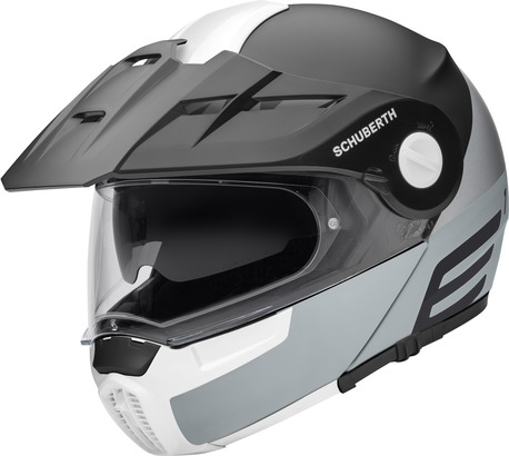 Schuberth Hybridhjälm Öppningsbar E1 Cut Grå 