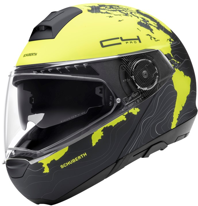 Schuberth Hjälm Öppningsbar C4 PRO Magnitudo Gul