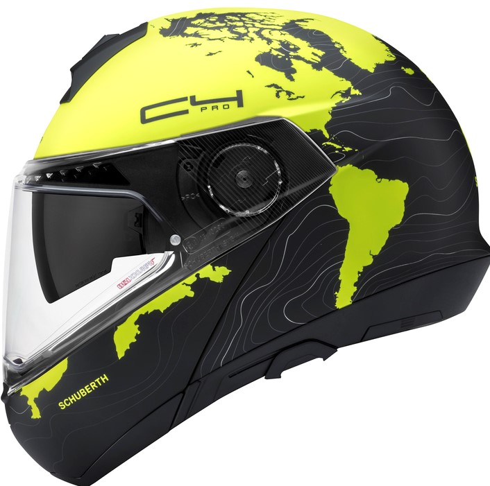 Schuberth Hjälm Öppningsbar C4 PRO Magnitudo Gul bild 3