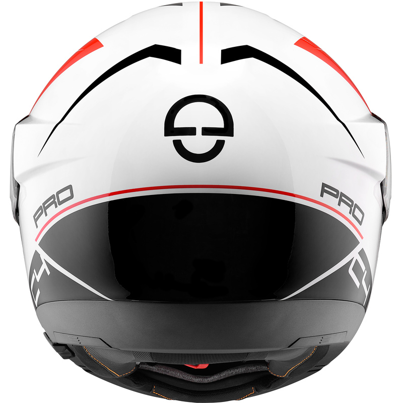 Schuberth Hjälm Öppningsbar C4 PRO Marek Vit/Röd bild 3