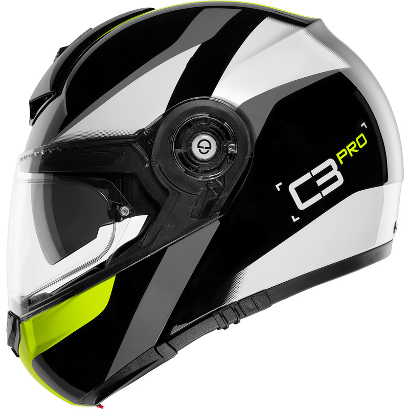 Schuberth Hjälm Öppningsbar C3 PRO Sestante Gul bild 2