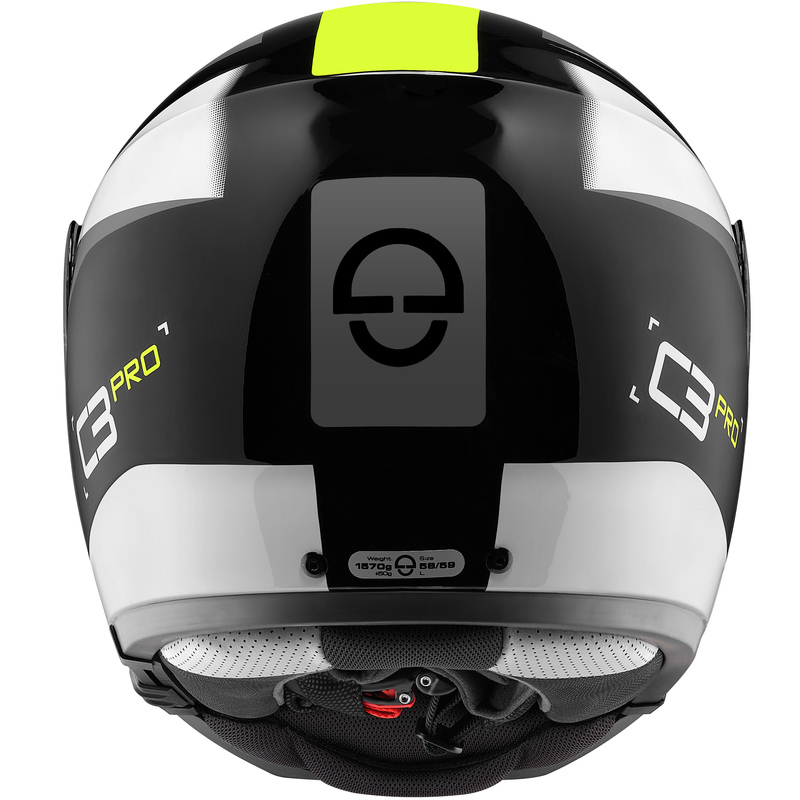 Schuberth Hjälm Öppningsbar C3 PRO Sestante Gul bild 3