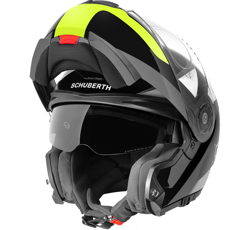 Schuberth Hjälm Öppningsbar C3 PRO Sestante Gul bild 4